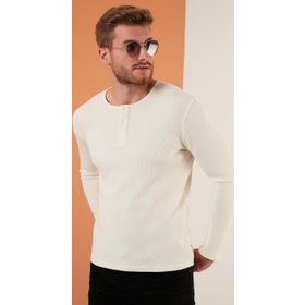 Buratti 5905070 Ekru Erkek Sweatshirt