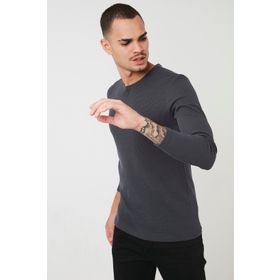 Buratti 5905073 Pamuklu Bisiklet Yaka Basic Sweat Erkek Sweatshirt