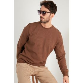 Buratti 5905241 Kahverengi Erkek Sweatshirt
