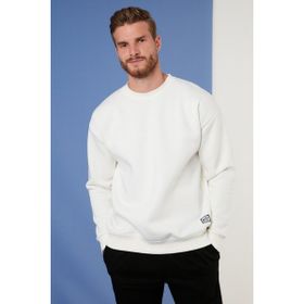 Buratti 5905255 Erkek Ekru Sweatshirt