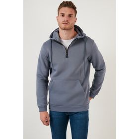 Buratti 59052651 Koyu Gri Erkek Sweatshirt