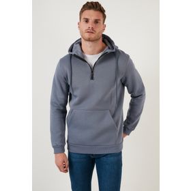 Buratti 59052651 Koyu Gri Erkek Sweatshirt