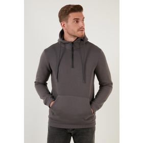 Buratti 59052651 Koyu Gri Erkek Sweatshirt