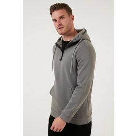 Buratti 59052651 Koyu Gri Erkek Sweatshirt
