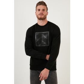 Buratti 5905304 Erkek Ekru Sweatshirt