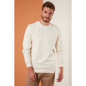 Buratti 5905337 Erkek Ekru Sweatshirt