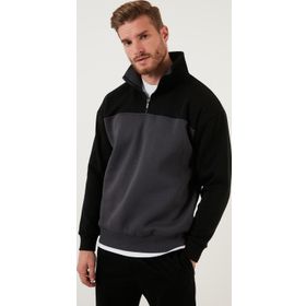 Buratti 5905343 Erkek Siyah Sweatshirt