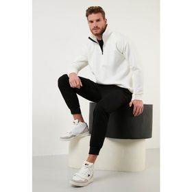 Buratti 59053431 Ekru Erkek Sweatshirt