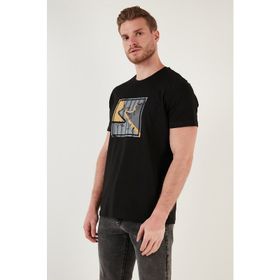 Buratti 646R4040 Siyah Erkek T-shirt
