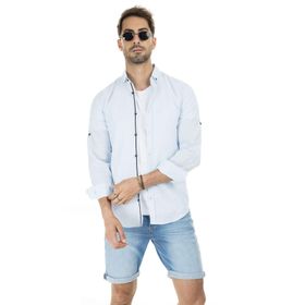 Buratti CF20S111871 İndigo Erkek Gömlek