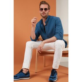Buratti CF20S111871 İndigo Erkek Gömlek