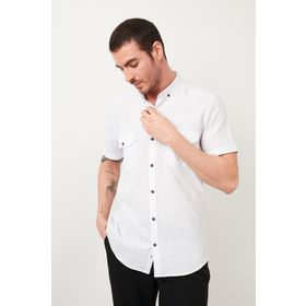 Buratti CF21S111153 Beyaz Erkek Gömlek
