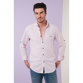 Buratti CF21S111498 Pamuklu Slim Fit Uzun Kollu Erkek Gömlek