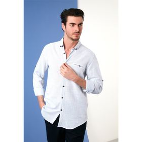 Buratti CF21S111498 Pamuklu Slim Fit Uzun Kollu Erkek Gömlek