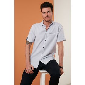 Buratti CF21S111766 Mavi Erkek Gömlek