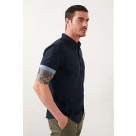 Buratti CF21S112546 Lacivert Erkek Gömlek
