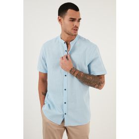 Buratti CF21S113899 Açık Mavi Erkek Gömlek