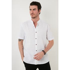 Buratti CF21S113899 Beyaz Erkek Gömlek