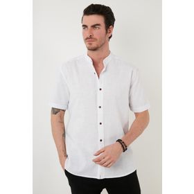 Buratti CF21S113899 Beyaz Erkek Gömlek