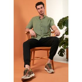 Buratti CF21S113899 Haki Erkek Gömlek