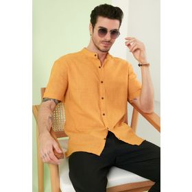Buratti CF21S113899 Hardal Erkek Gömlek