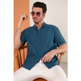 Buratti CF21S113899 İndigo Erkek Gömlek
