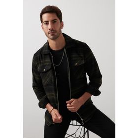 Buratti CF21W112832 Haki Erkek Gömlek