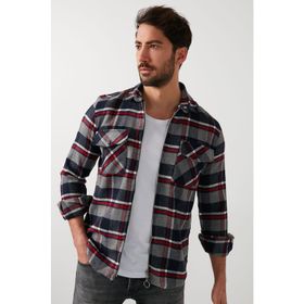 Buratti CF21W112844 İndigo Erkek Gömlek
