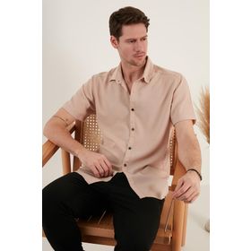 Buratti CF23S113139 Taş Rengi Erkek Gömlek