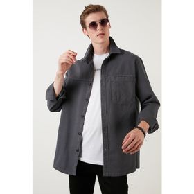 Buratti CF23W192736 Pamuklu Regular Fit Tek Cepli Erkek Gömlek