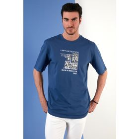 Buratti İndigo 5727404 Lacivert Erkek T-Shirt