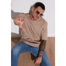 Buratti5902365 Vizon Erkek T-shirt