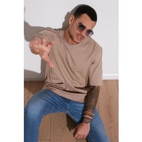 Buratti5902365 Vizon Erkek T-shirt