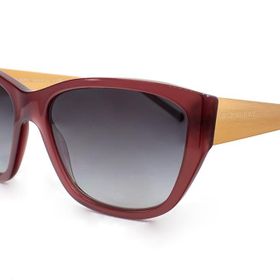 Burberry 4174 3402/8G 56 Unisex Mürdüm Çekik Çerçeve Güneş Gözlüğü
