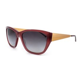 Burberry 4174 3402/8G 56 Unisex Mürdüm Çekik Çerçeve Güneş Gözlüğü