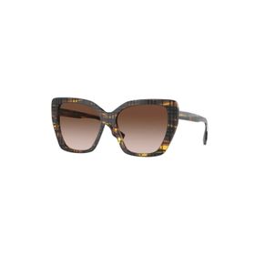 Burberry 4366 398113 55 Kadın Kahve Çekik Çerçeve Güneş Gözlüğü