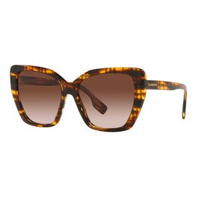 Burberry 4366 398113 55 Kadın Kahve Çekik Çerçeve Güneş Gözlüğü