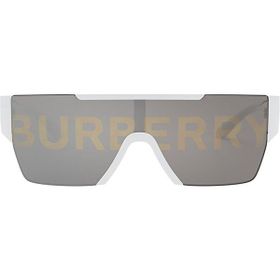 Burberry BE4291 Dikdörtgen Beyaz Erkek Güneş Gözlüğü