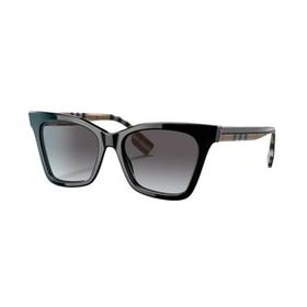 Burberry BE4346 3942/8G 53-17 Siyah Kadın Güneş Gözlüğü