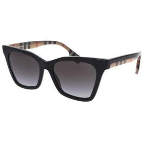 Burberry BE4346 3942/8G 53-17 Siyah Kadın Güneş Gözlüğü
