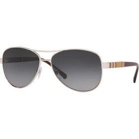 Burberry BU 3080 1300T3 .59 Metal Gri Kadın Güneş Gözlüğü