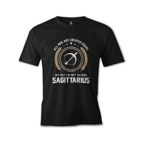 Burç Sagittarius Siyah Erkek T-Shirt