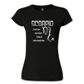 Burç Scorpio Lose Mind Siyah Erkek Atlet