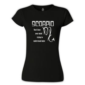 Burç Scorpio Lose Mind Siyah Erkek Atlet