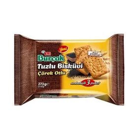 Burçak 273 gr Tuzlu Çörekotlu Bisküvi