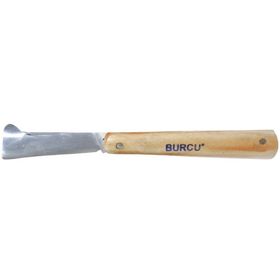 Burcu 18 cm Denizli Düz Ağız Ahşap SapAşı Bıçağı