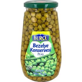 Burcu 570 gr Konserve Bezelye