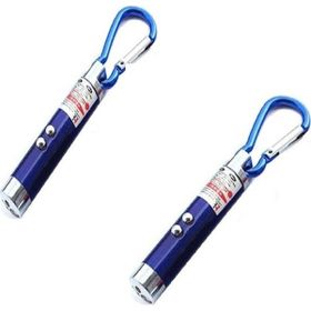 Burdabuldu 3 Aşamalı Metal Fener Kedi Oyuncak Lazeri