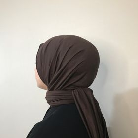 Burden İpek Penye Acı Kahve Şal