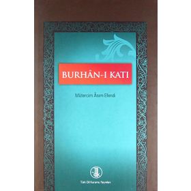Burhan-ı Katı - Mütercim Asım Efendi